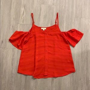 🖤 Airy Cold Shoulder Top 🖤